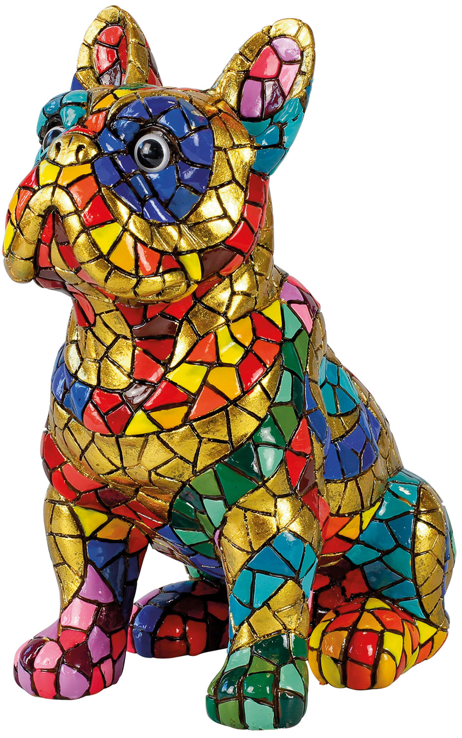 Mosaikfigur 'Bulldogge', Skulptur