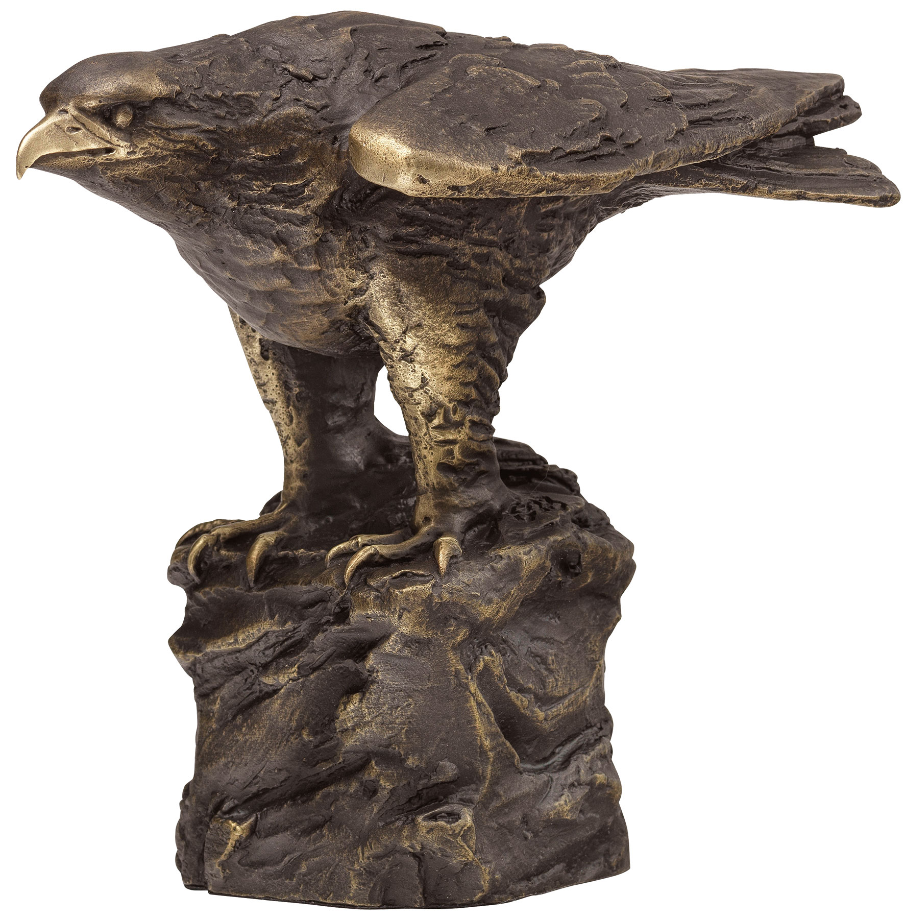 Erwin A. Schinzel: Skulptur 'Adler', Bronze