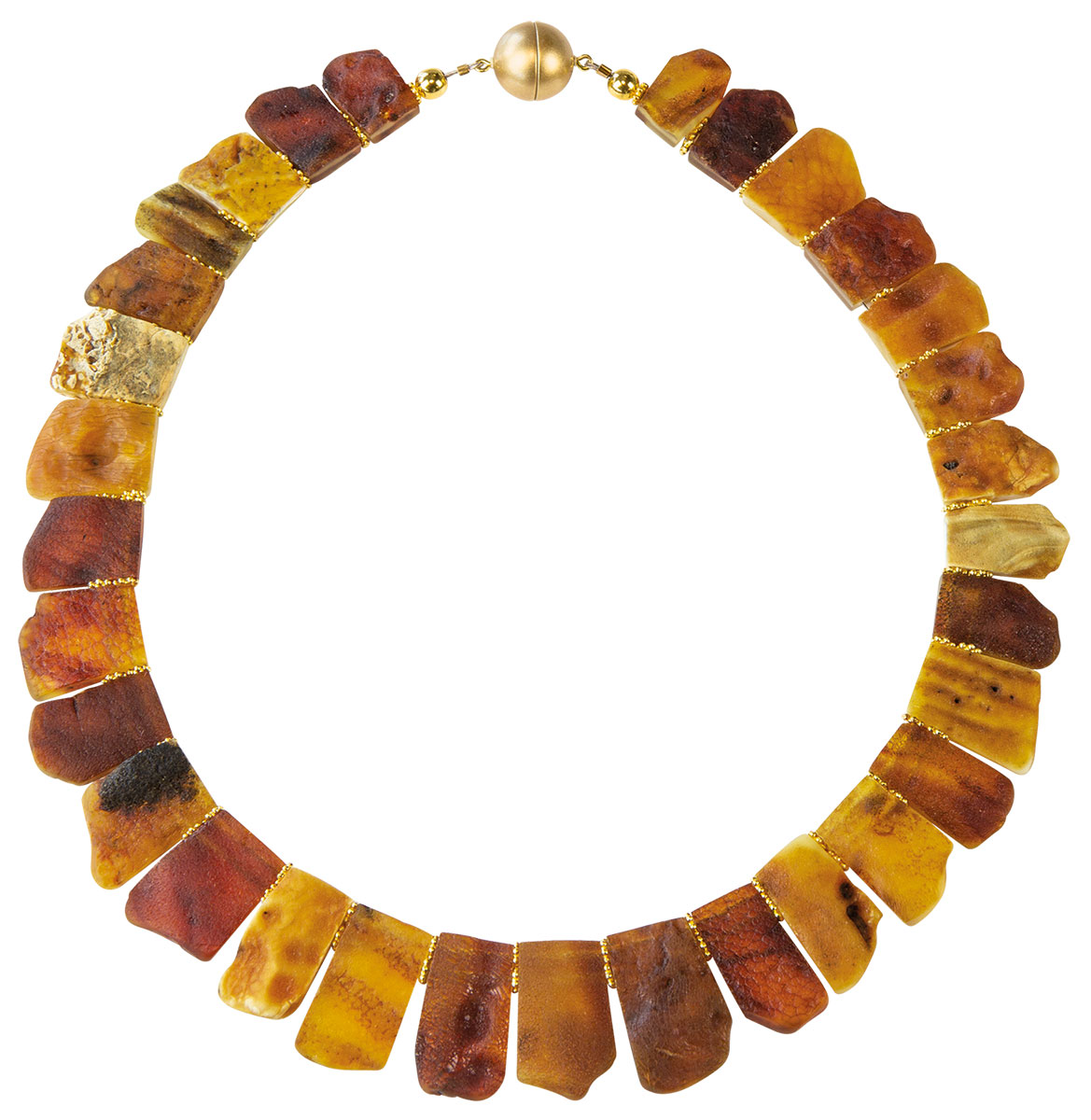 Bernsteincollier 'Amber', Schmuck