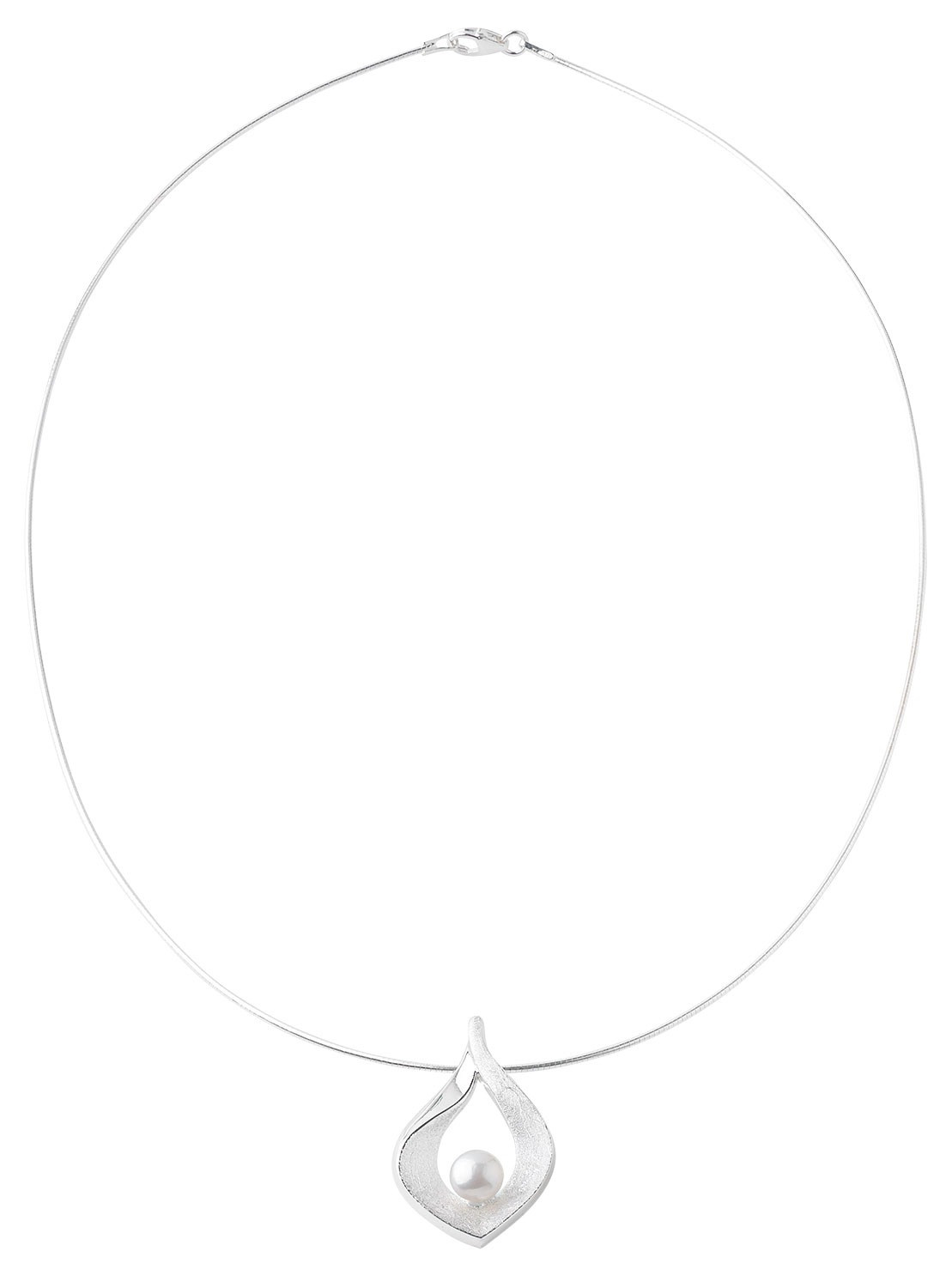 Collier 'Drop of Silver' mit Perle, Schmuck