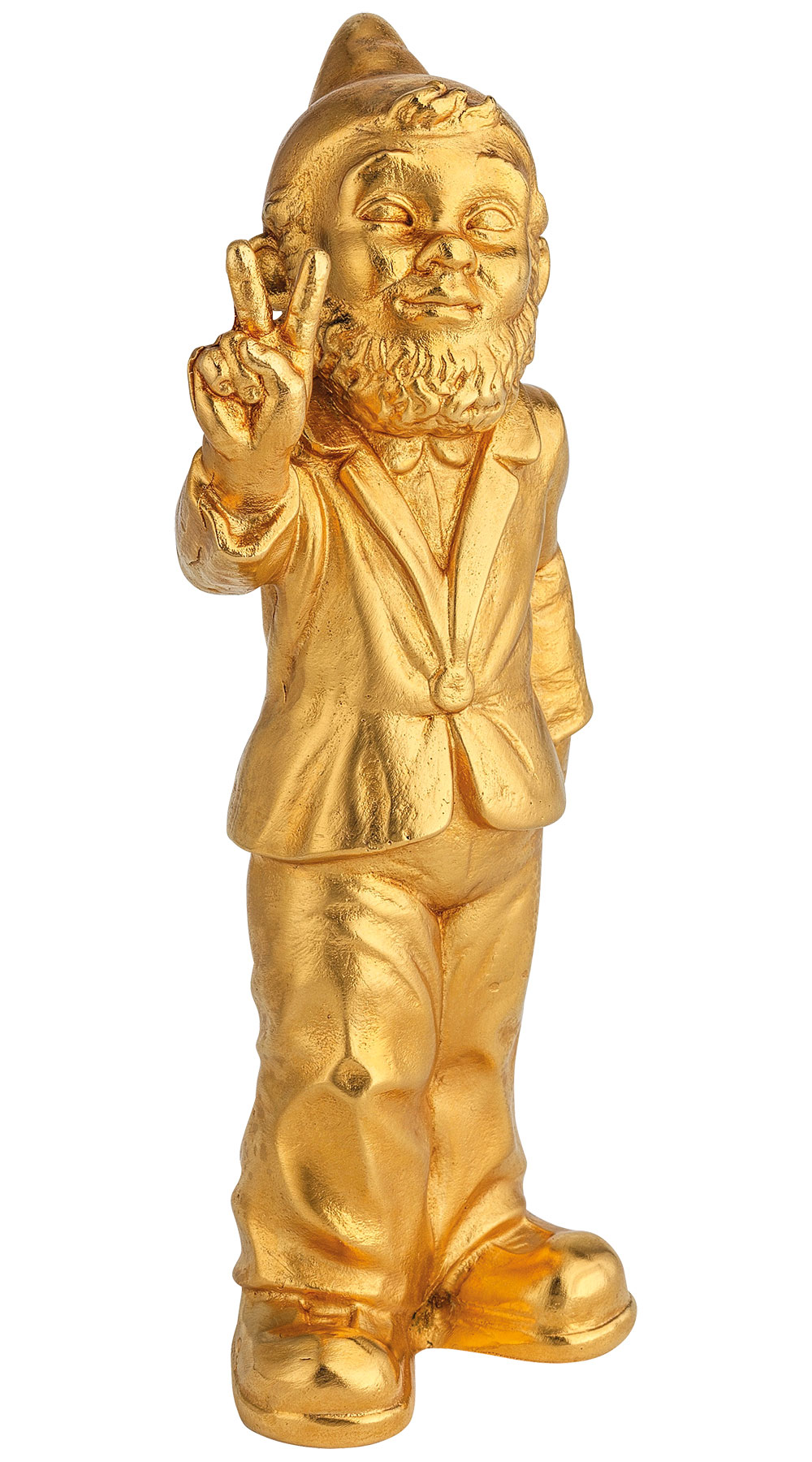 Ottmar Hörl: Skulptur 'Victory', Version vergoldet