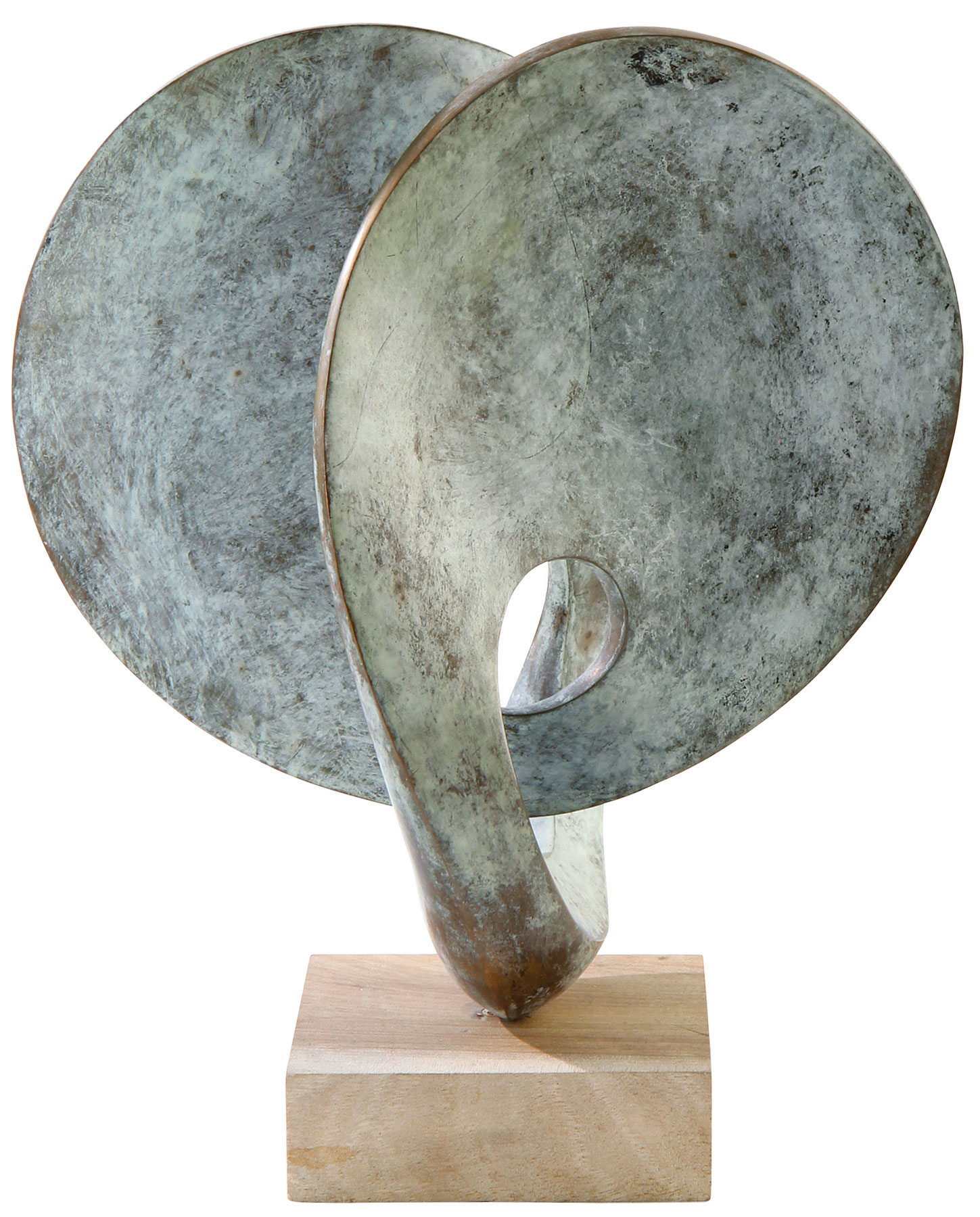 Yves Rasch: Skulptur 'Reise I' (2015), Bronze