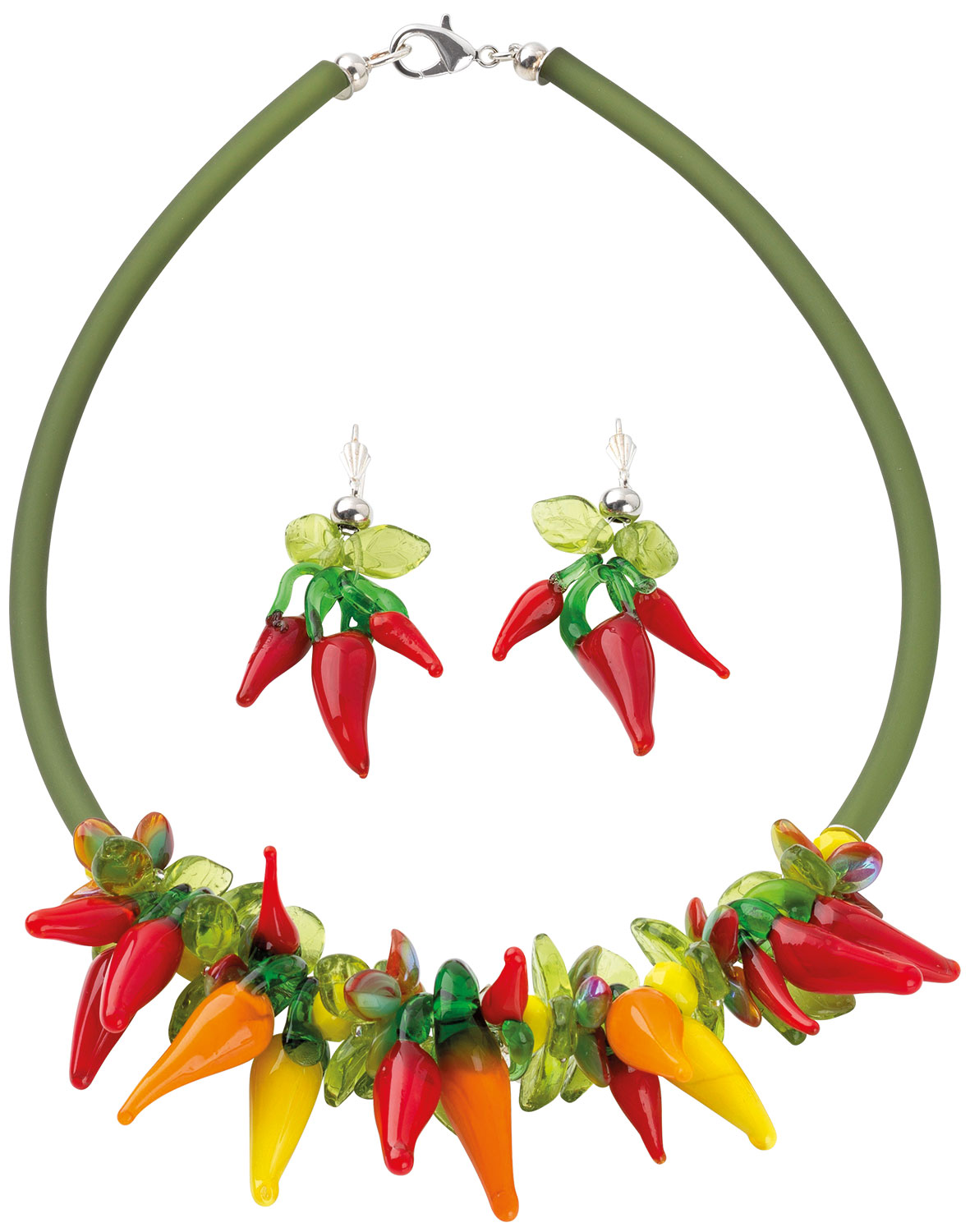 Anna Mütz: Schmuckset 'Hot Chilli'