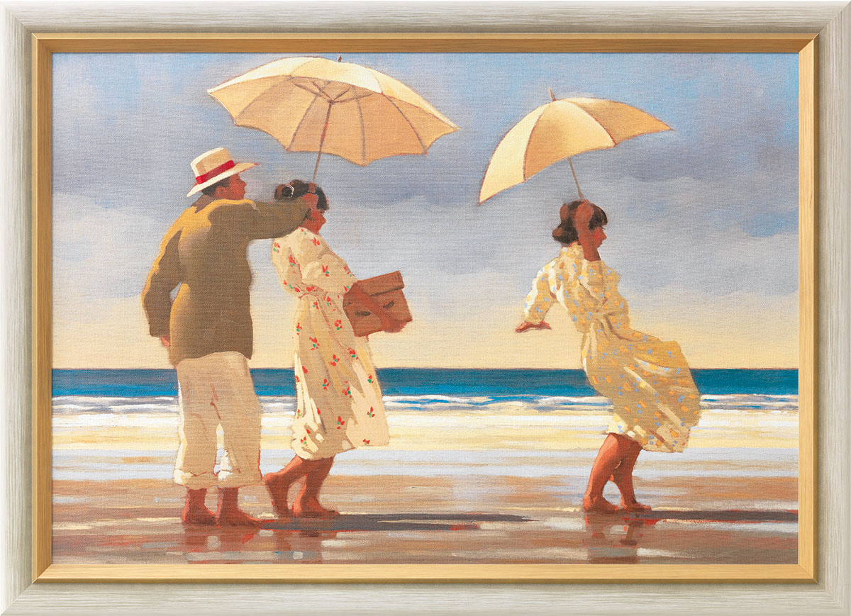 Jack Vettriano: Bild 'The Picnic Party' (1992), gerahmt