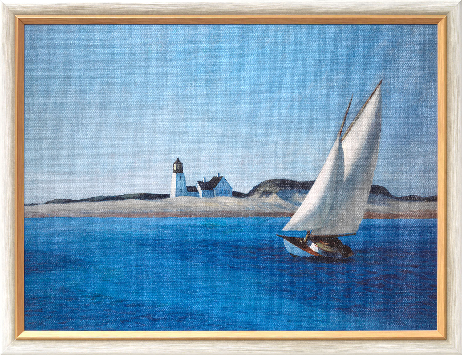 Edward Hopper: Bild 'The long leg' (1930), gerahmt