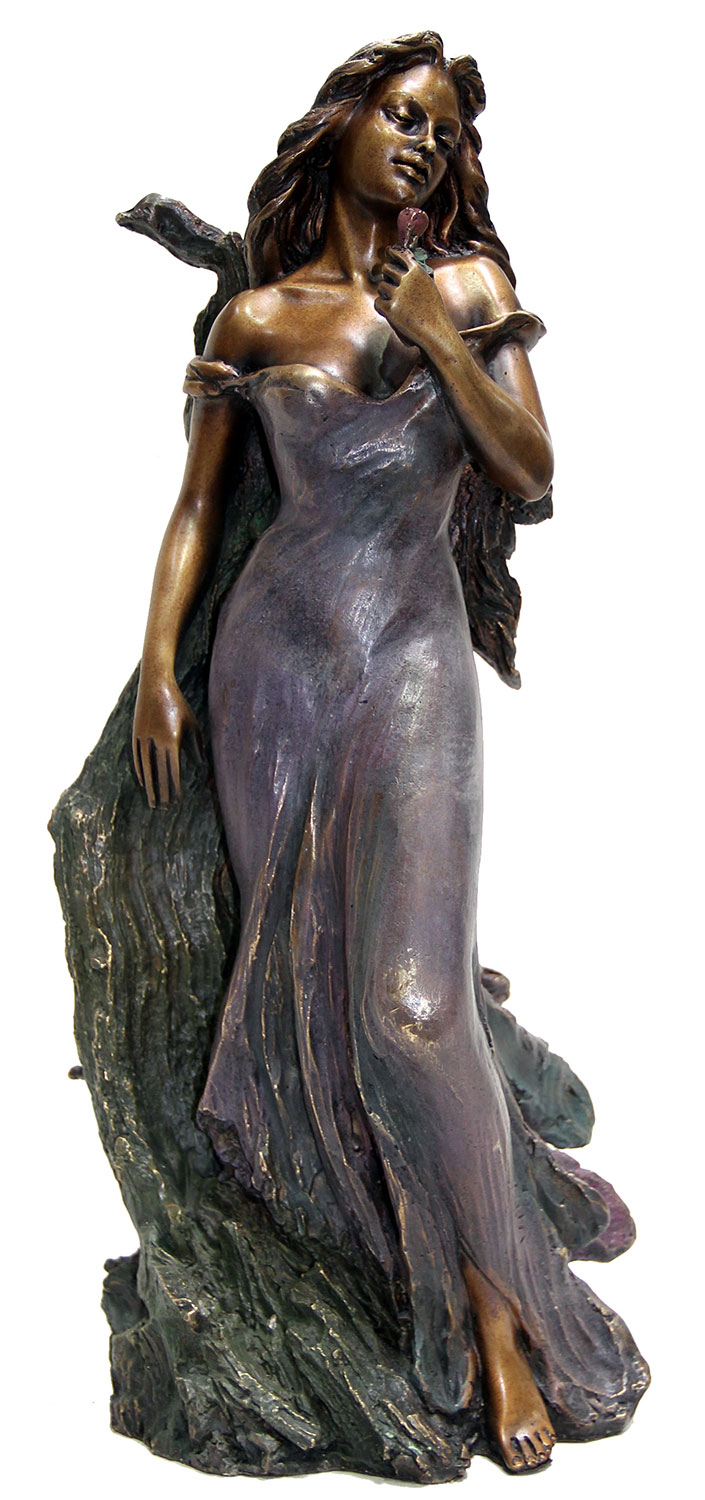 Manel Vidal: Skulptur 'Essence', Bronze