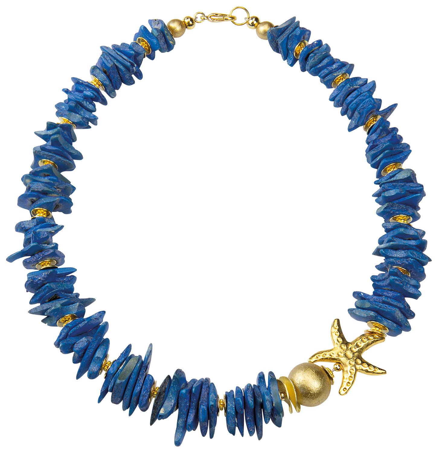 Anna Mütz: Collier 'Blue Ocean', Schmuck