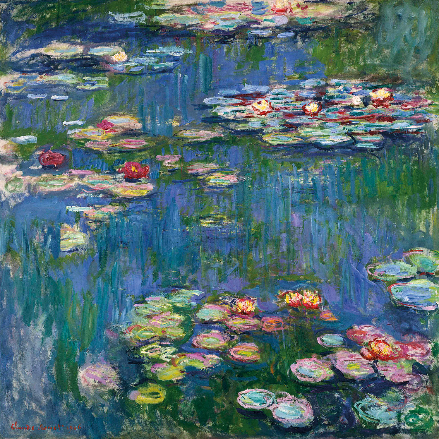 Claude Monet: Bild 'Seerosen' (1916)