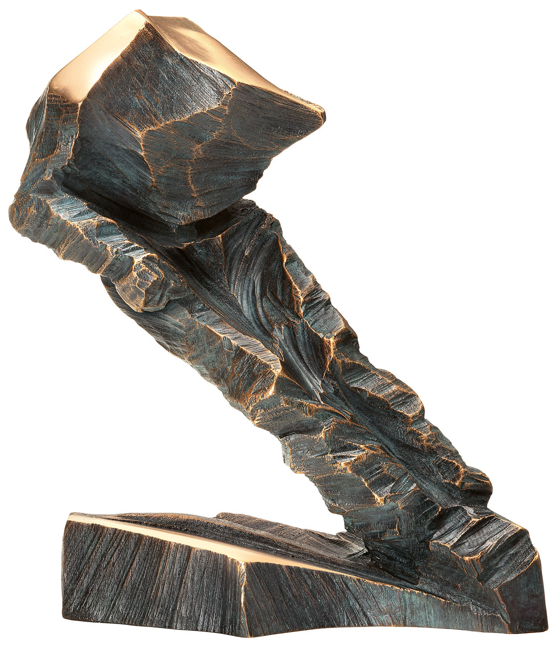 Michael Vogler: Skulptur 'Super-G', Bronze