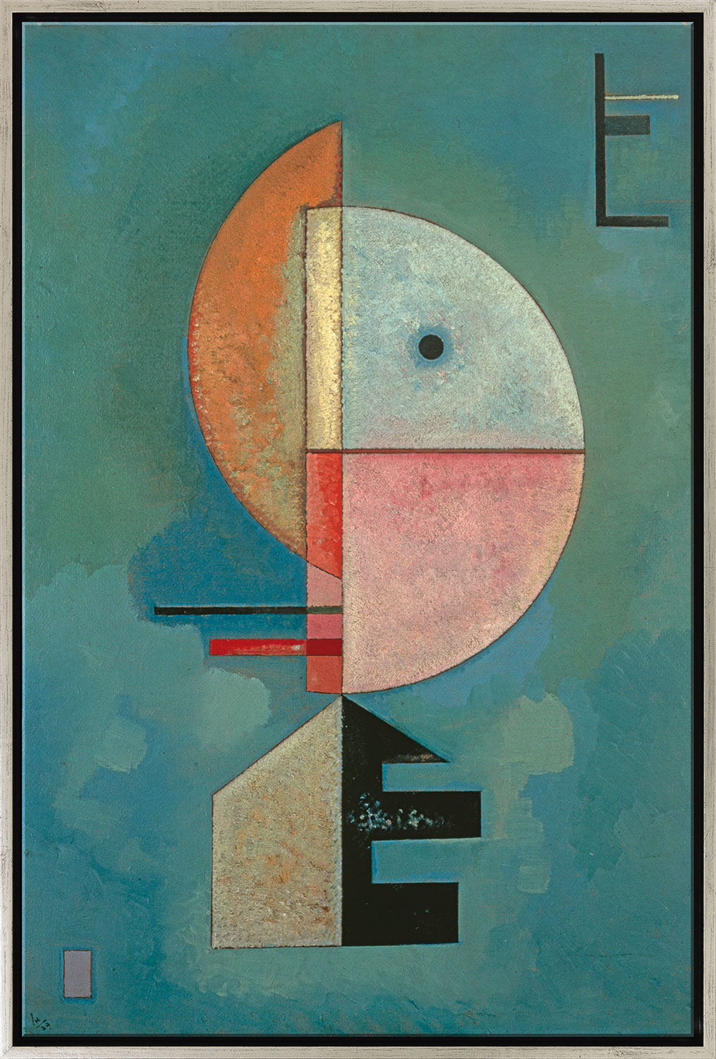 Wassily Kandinsky: Bild 'Empor' (1929), gerahmt