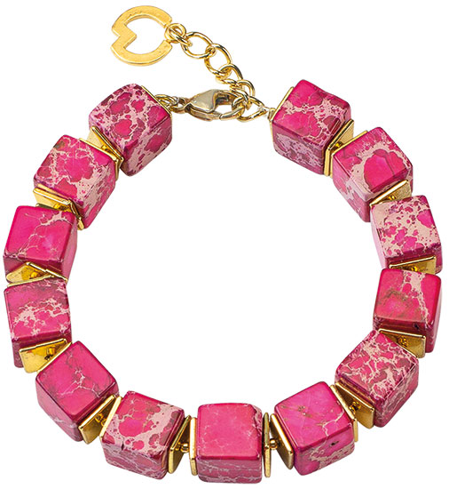 Petra Waszak: Armband 'Happy Pink'