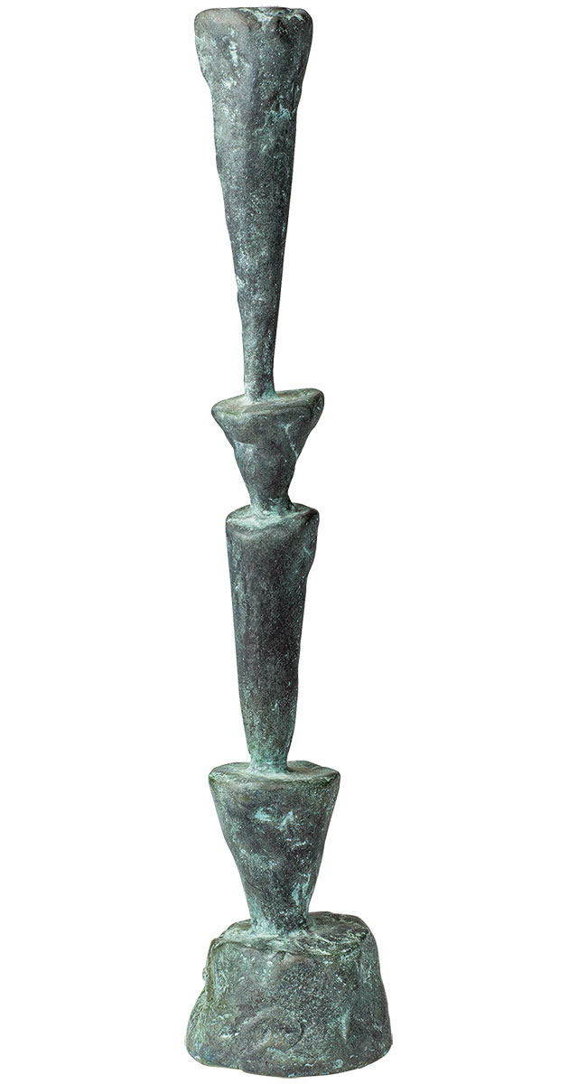 Karl Manfred Rennertz: Skulptur 'Figürchen groß', Bronze