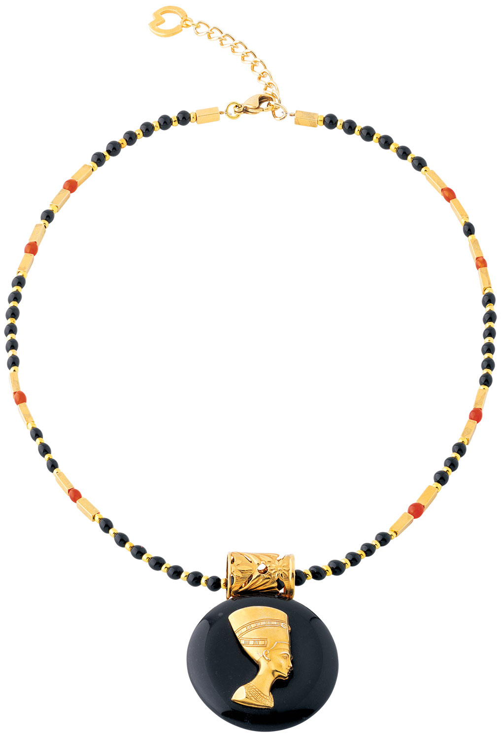 Petra Waszak: Collier 'Nefertiti', Schmuck