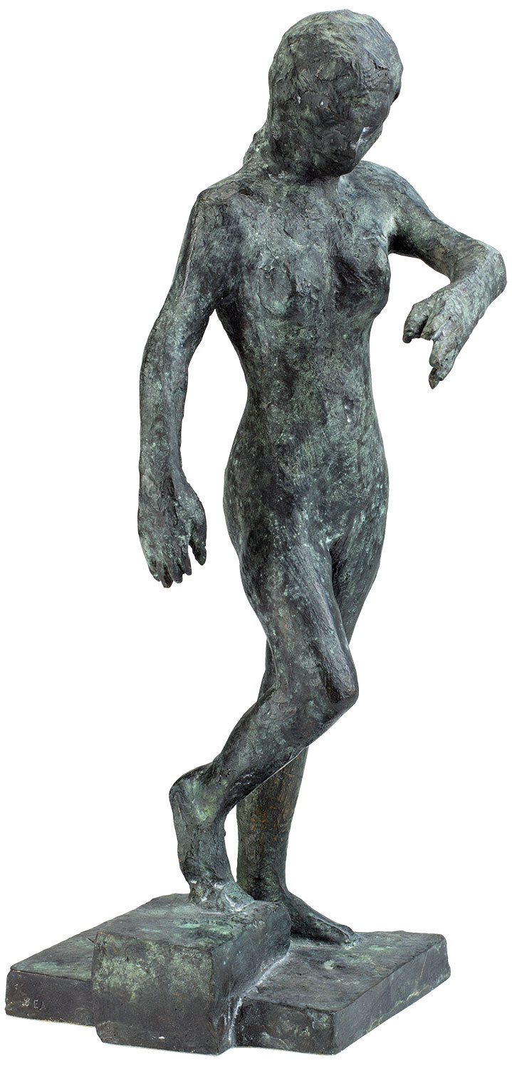 Thomas Jastram: Skulptur 'Mänade' (2019), Bronze