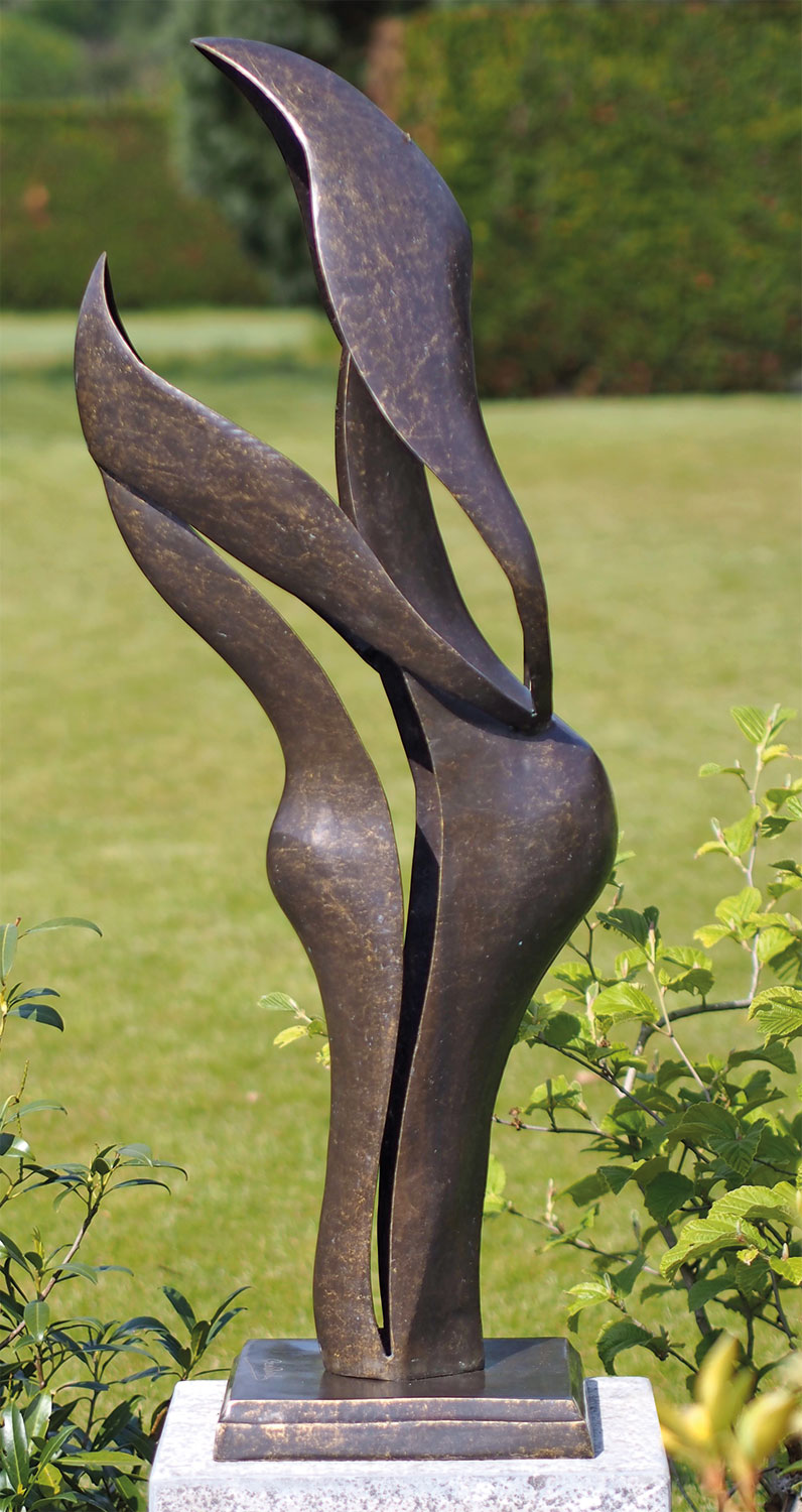 Gartenskulptur 'Lovers' (große Version), Bronze