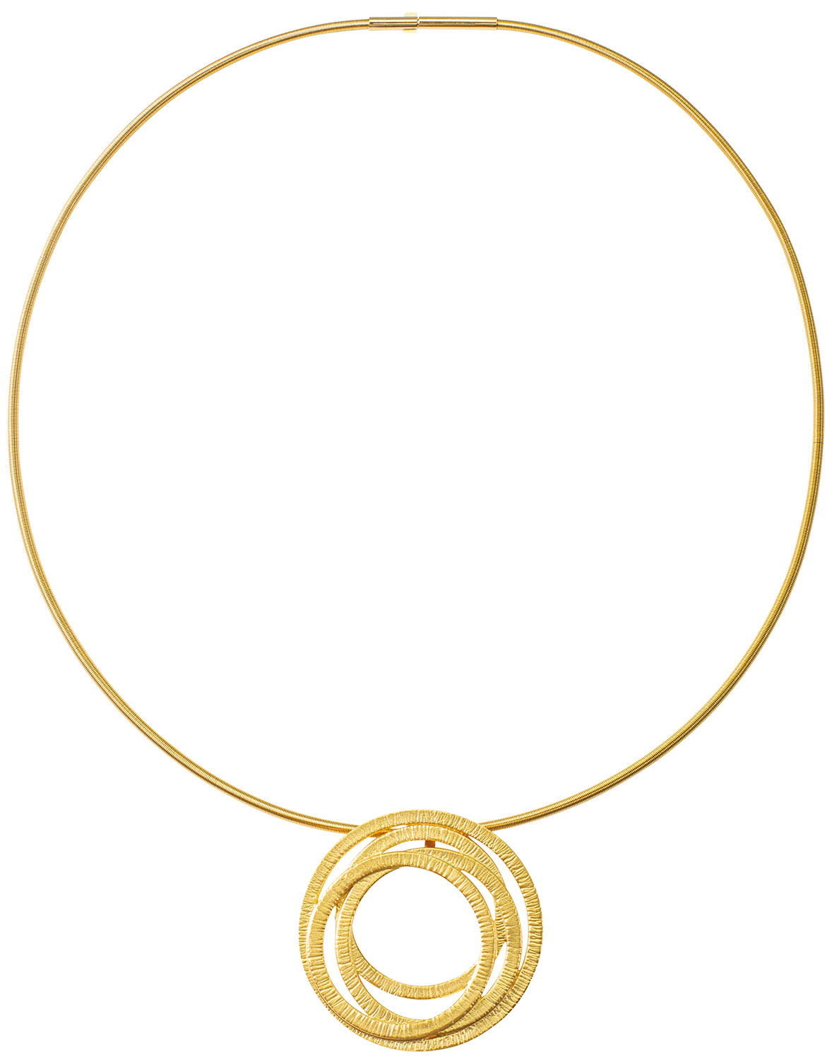 Collier 'Golden Circles', Schmuck