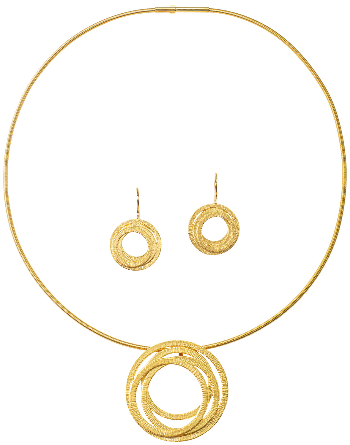 Schmuckset 'Golden Circles'