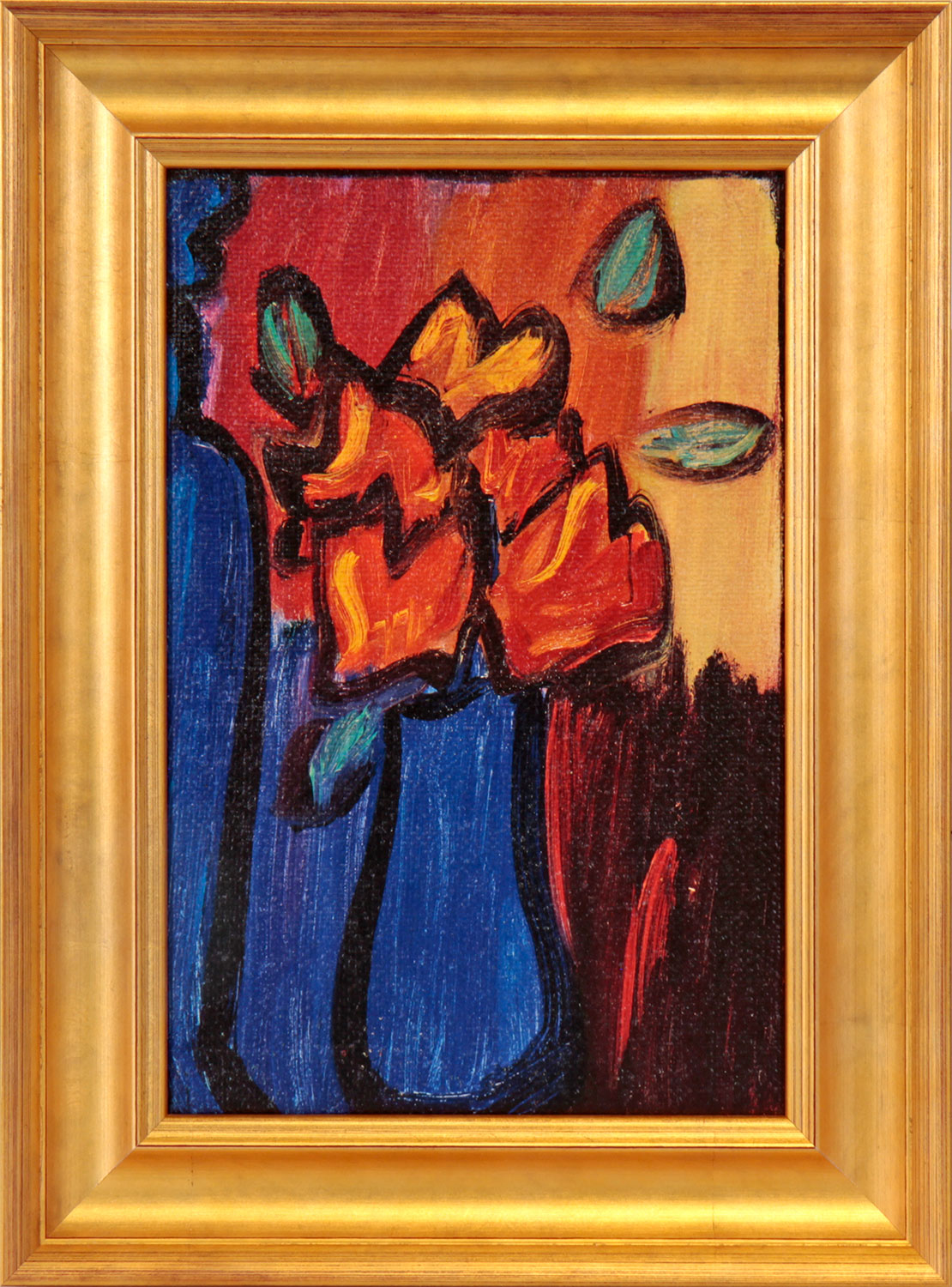 Alexej von Jawlensky: Bild 'Kapuziner-Kresse', gerahmt