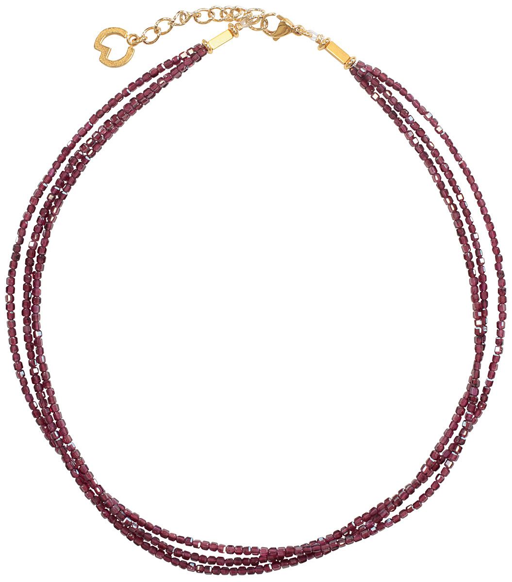 Petra Waszak: Collier 'Garnet', Schmuck