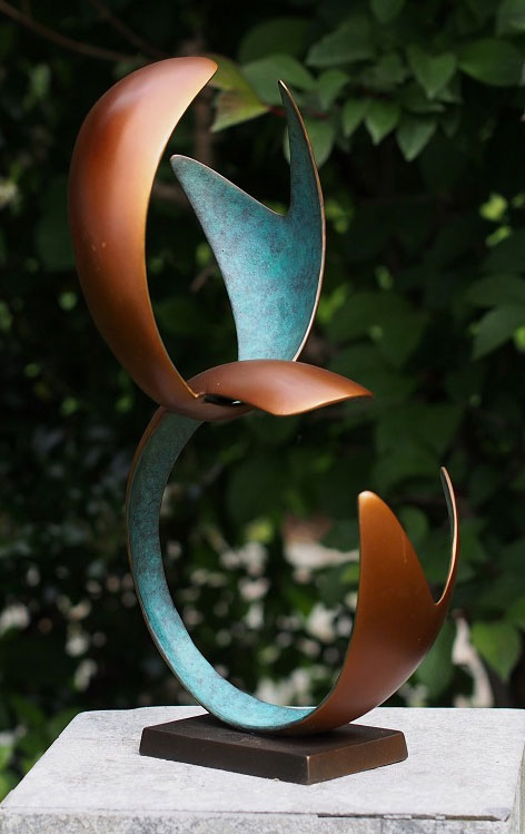 Gartenskulptur 'Conessione' (ohne Sockel), Bronze