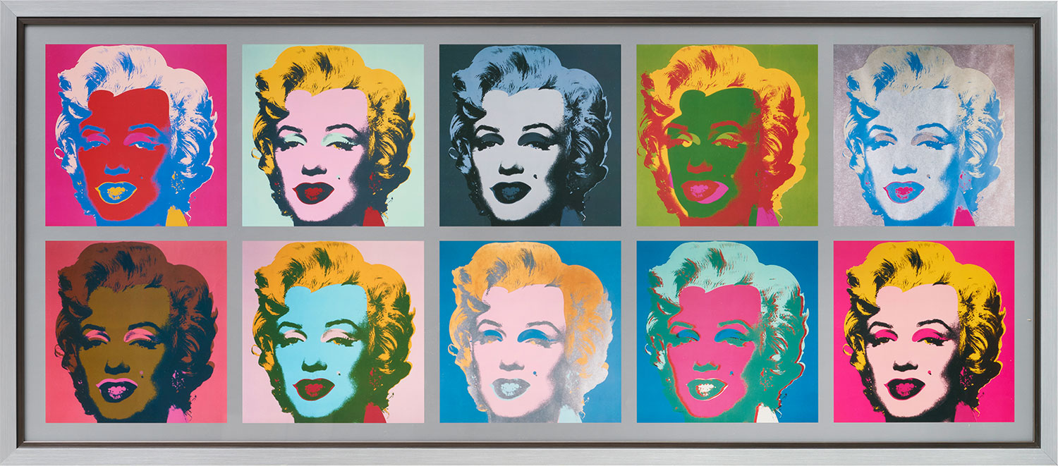 Andy Warhol: Bild 'Marilyn Monroe (Marilyn)' (1967), gerahmt