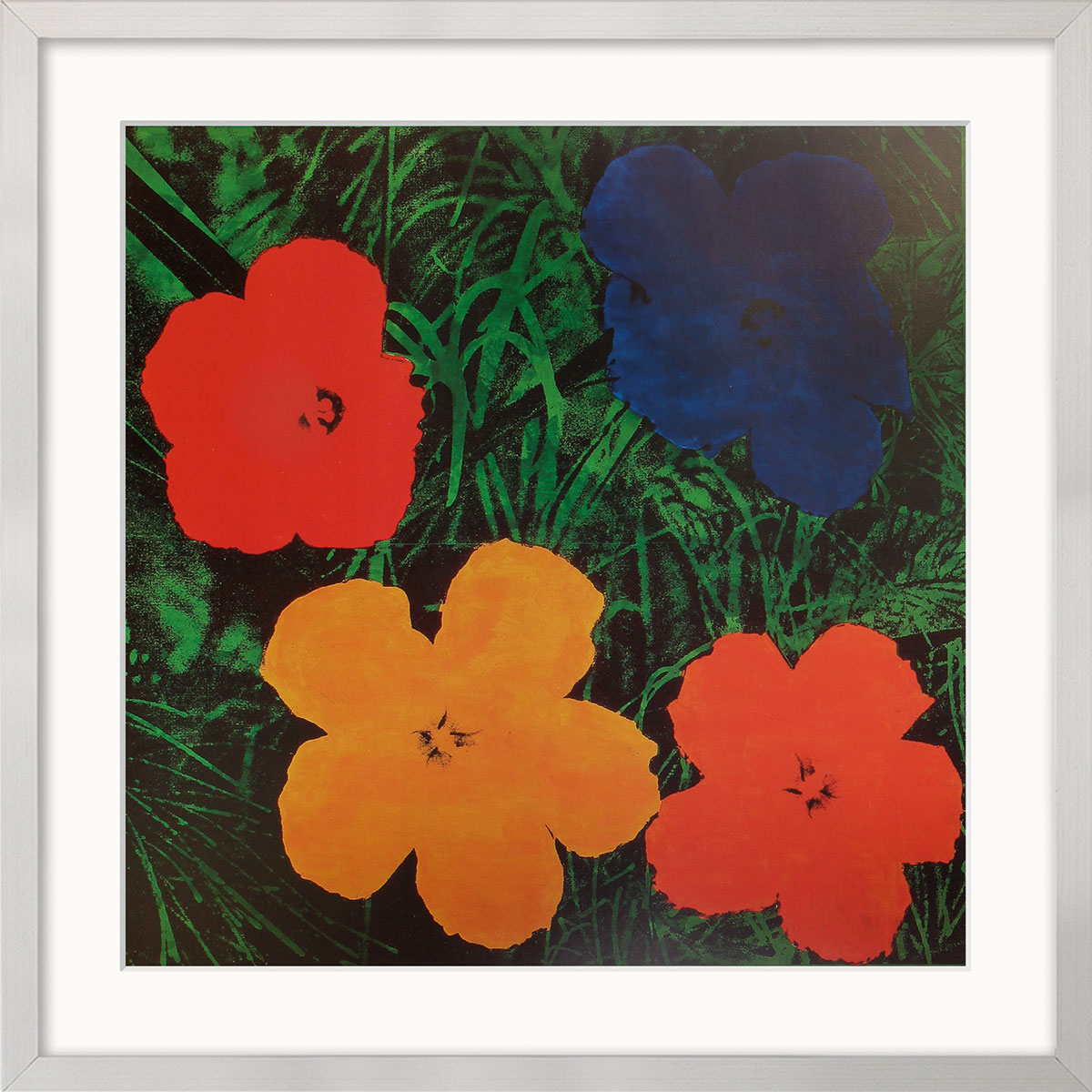 Andy Warhol: Bild 'Flowers' (1999), gerahmt