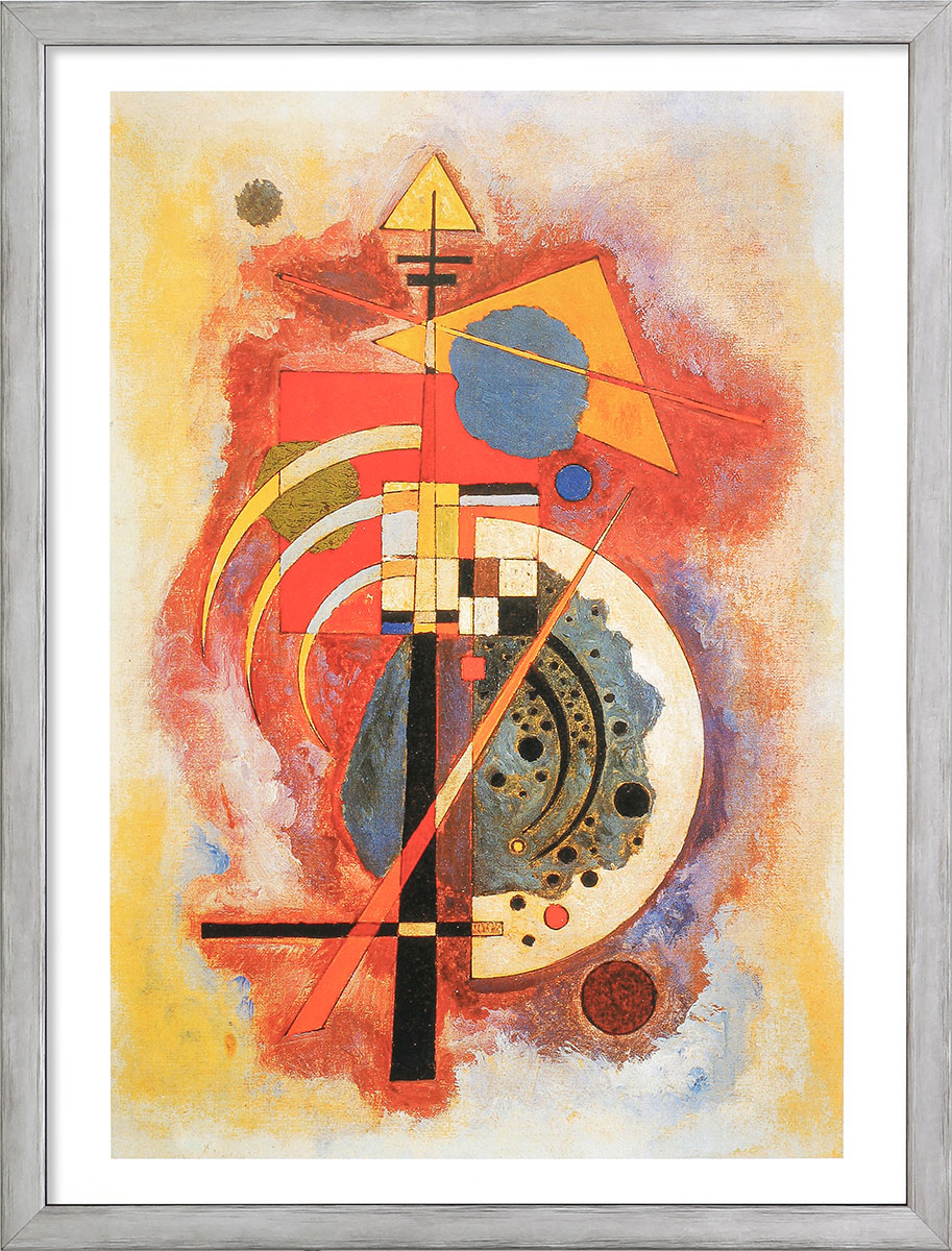 Wassily Kandinsky: Bild 'Hommage à Grohmann' (1926), gerahmt