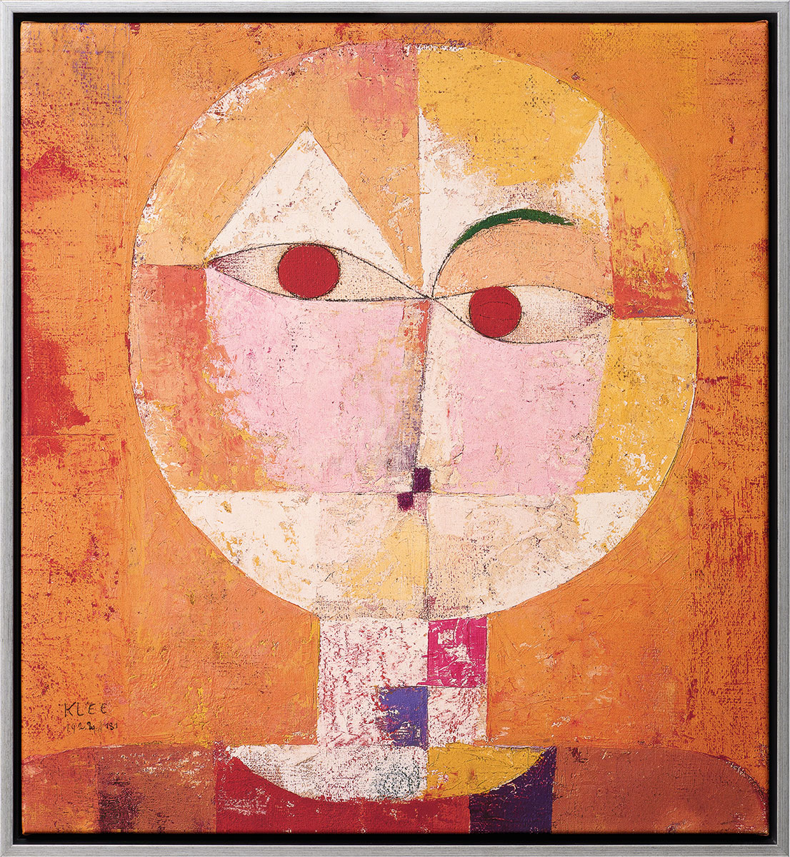 Paul Klee: Bild 'Baldgreis' (1922), gerahmt