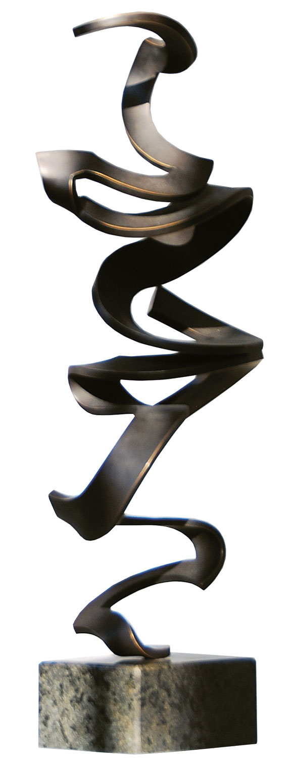 Kuno Vollet: Skulptur 'Tanz' (2014), Bronze