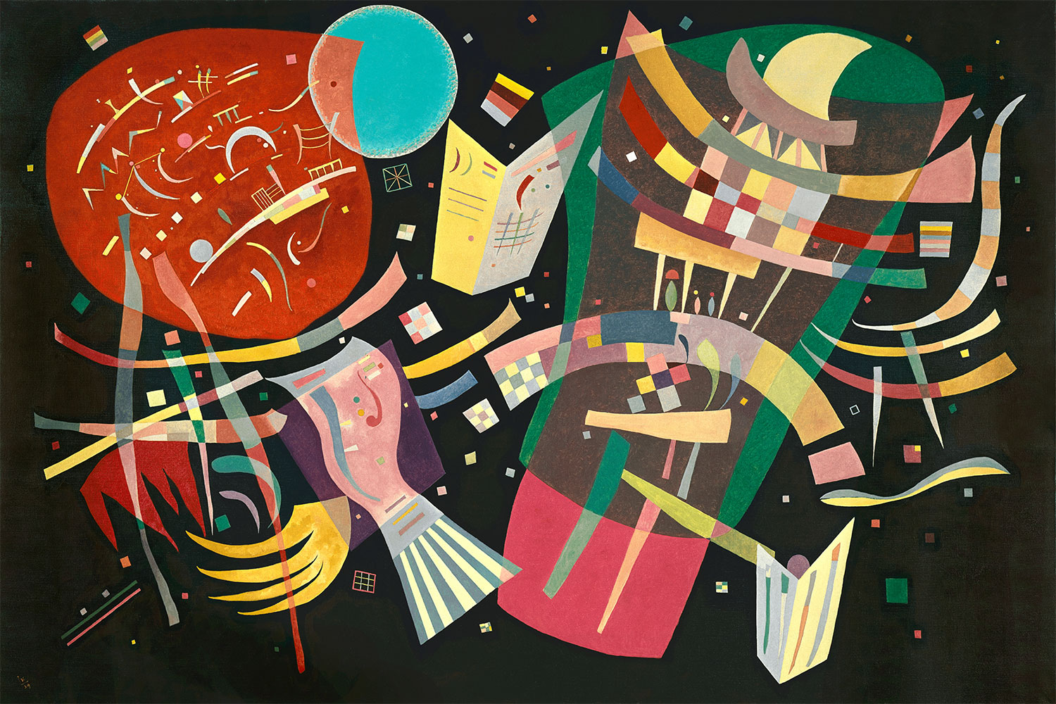 Wassily Kandinsky: Bild 'Komposition X' (1939)