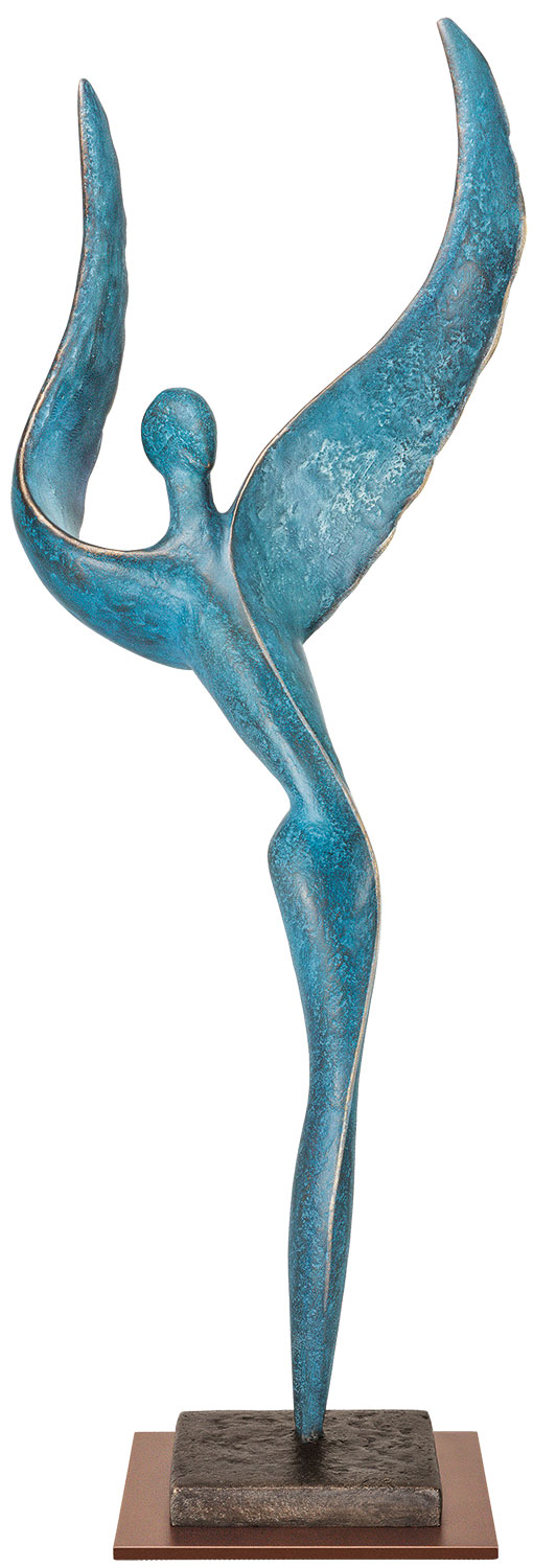 Andrea Kraft: Skulptur 'Cosmic Dancer VI', Bronze