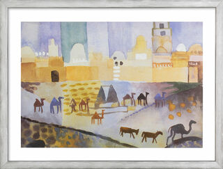 Bild "Kairouan I" (1914), gerahmt