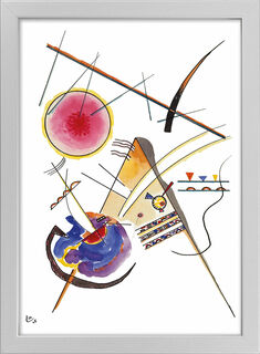 Bild "Komposition" (1925), inramad von Wassily Kandinsky