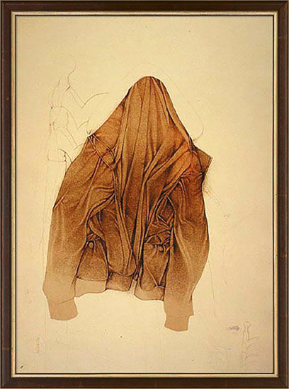 Bild "Still Life with Jacket" (1987), inramad von Bruno Bruni