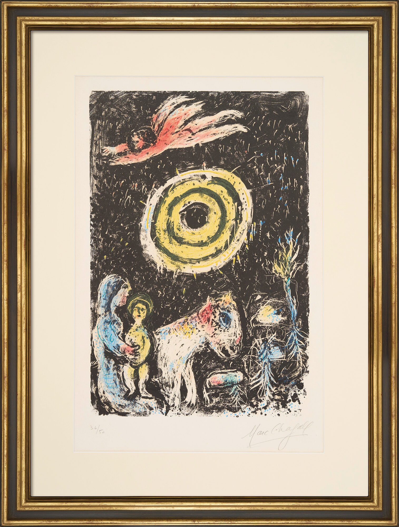 Bild "Soleil d'Hiver" (1974) von Marc Chagall