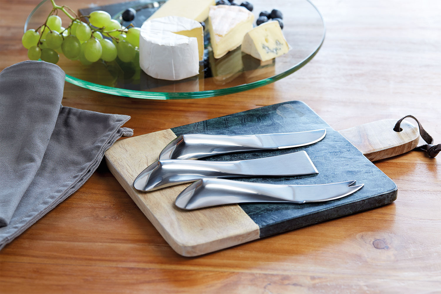 Cheese knife "Wave", set of 3 by Philippi