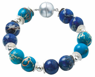 Pearl bracelet "Royal Blue"