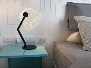 LED table lamp "ZIGGi Black" by Studio Cheha