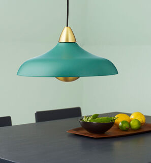 Ceiling lamp "Urban Wide Dark Green" by Superliving