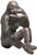 Skulptur "Läsaren", brons