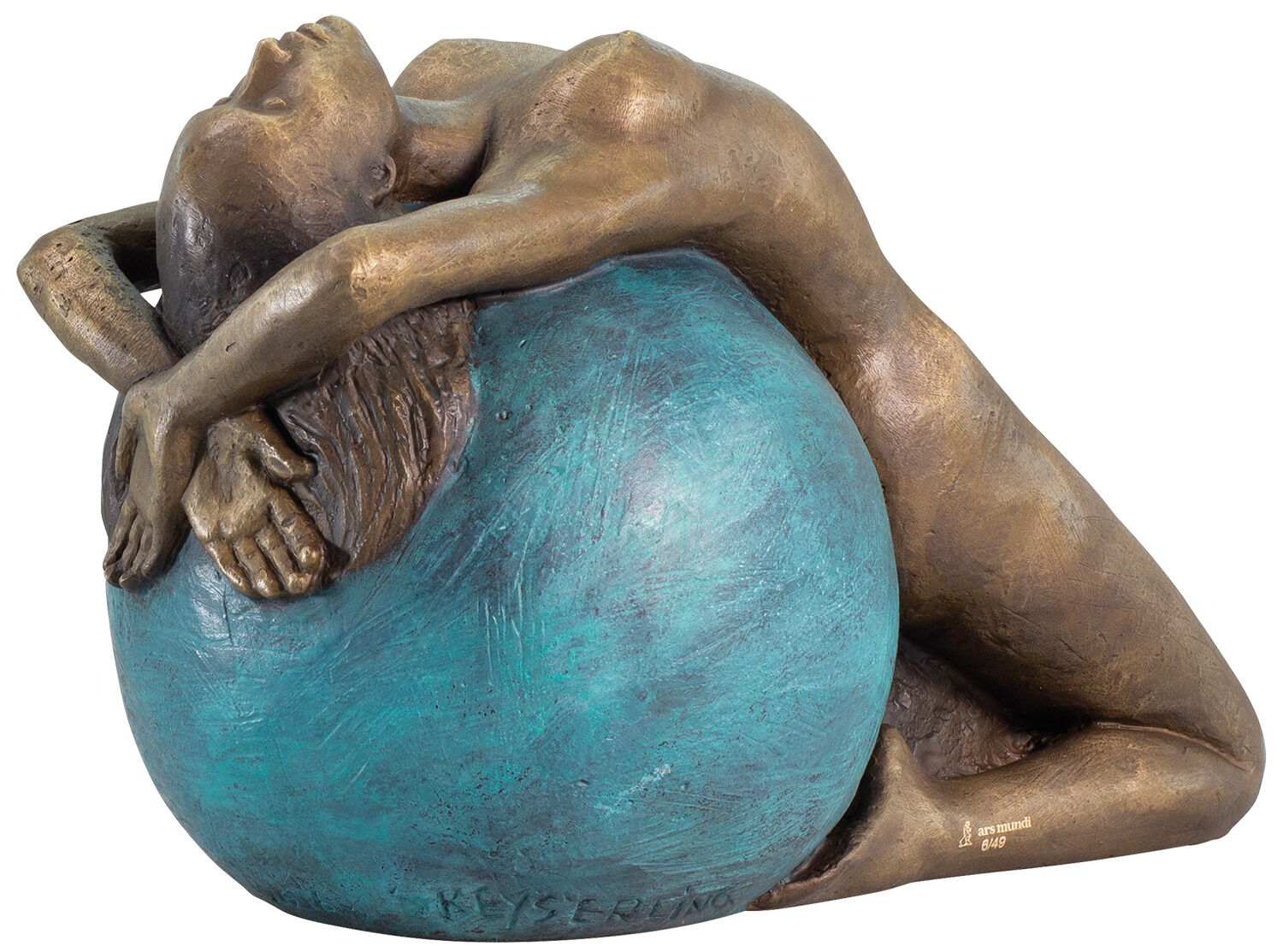 Skulptur "Letting Go", brons von Sorina von Keyserling