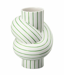 Porzellanvase "Node - Stripes Apple" - Design Martin Hirth