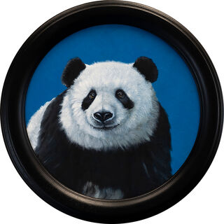 Picture "Series Animal Portrait | Giant Panda" (2023) (Unique piece)
