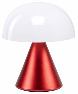 Kabellose LED-Dekoleuchte "Mina" (Version Metallic Rot), dimmbar