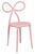 Design stoel "Ribbon Chair", roze versie - Ontwerp Nika Zupanc