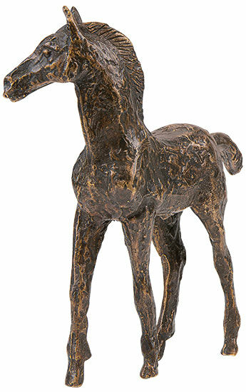 Skulptur "Foal", brons von Kurt Arentz