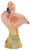 Keramisch beeldje "Flamingo"