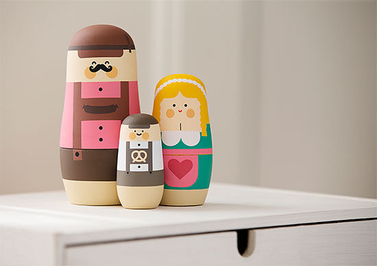 Matryoshka "Oktoberfest" - Design Benjamin Hansen von Spring Copenhagen