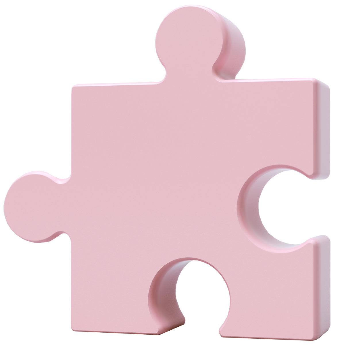 Keramisk vas / prydnadsföremål "Puzzle Pink" von Fluid Market