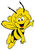 Wandobject "Cut Out Maya the Bee Banana"